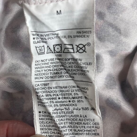 Old Navy Active Workout Tank Top Womens Medium Brown Animal Print Sleeveless - Picture 7 of 7